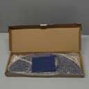 Wooden Mancala Board Game Set, Classic 2-Player Folding Game, Fun Classic Table Game with Solid Wooden Board for Adults (Black)