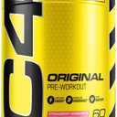 C4 Original Pre Workout Powder Strawberry Margarita | Vitamin C for Immune Support | Sugar Free Preworkout Energy for Men & Women | 150mg Caffeine + Beta Alanine + Creatine | 60 Servings