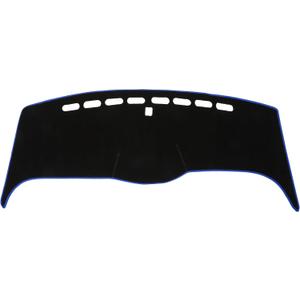 Dash Cover for HONDA Odyssey 2003-2008 Non-Slip | Center Console Dashboard Cover Mat Black Blue, 1 Pcs