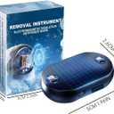 2PCS Electromagnetic Snow Removal, Anti-Freeze Electromagnetic Car Snow Removal Device, Electromagnetic Wave Anti Freezing and Snow Removal Device, Potable Snow Removal Device