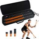 ATIVAFIT Ropeless Battle Rope for Home Gym, Adjustable Resistance Cordless Battle Ropes with 4 Weight Blocks & Storage Case, Full Body Workout Equipment for HIIT, Cardio & Strength Training for Men & Women