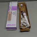 Conair Double Ceramic 1 -Inch Curling Iron, 1 -Inch Barrel Creates Soft Waves & Curls, Hair Curler for Use on Medium & Long Hair, White/Rose Gold
