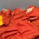 Men Costume Adult King Hat Outfits Black Oversleeve Red Cloak Glove Top Robe Cape Headwear Haloween Cosplay Costume (Medium)