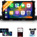 Leadfan Android 12 Car Radio for Toyota Highlander 2014-2019 Stereo with Apple CarPlay Android Auto, 10.1 Inch IPS Touch Screen Audio Receiver with Bluetooth WiFi GPS Navigation Rear Camera SWC