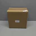 mDesign Metal Wastepaper Bin Compact Rectangular Bathroom Bin Rubbish Basket for Home and Office Light Pink
