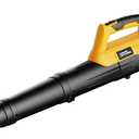 Ultra Lightweight Cordless Leaf Blower Compatible with DeWalt 20V MAX XR Battery (Tool Only) - 400 CFM/130 MPH Backyard Blowers for Deck, Patio, Driveway (Battery Not Included)
