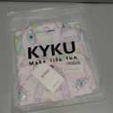 KYKU 80s Costume 90s Clothes Hawaiian Shirt for Men Button Down Shirts Short Sleeve Retro Disco Outfits (Large)