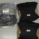 5 Pack Dog Diapers Male Reusable, Premium Belly Bands for Male Dogs, High Absorbing Dog Pee Wraps for Doggie in Incontinence and Training Black M