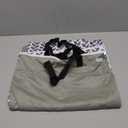 wegreeco Reusable Hanging Wet Dry Cloth Diaper Bag (Grey Leaf, Grey)