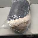 Deconovo Calming Dog Bed for Small Dogs - Waterproof Round Donut Pet Bed with Washable Cover, 26D Egg Crate Foam, Non-Slip Bottom, Anti-Tear Zipper for Indoor Use Khaki 20x20x6 Inch