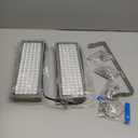 Kekeou 800W Stadium Lights Outdoor LED Flood Light 112000 Lumen 400W * 2 Pack Flood Lights Outdoor Adjustable Lighting 6500K IP67 Waterproof Surge 6KV for Arena Lighting