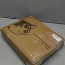 Elevated Dog Bed Raised Outdoor Dog Cot for Large Dogs, Installation Requires No Tools, Frame with Washable Cooling Breathable Mesh Anti-Slip Feet, Indoor Pet Bed, Black, 43.3 Inches