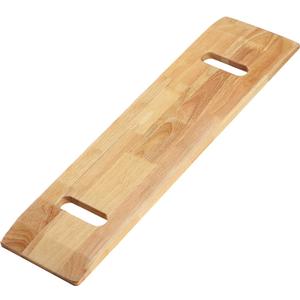 YPCBYNBS Wooden Transfer Board,Made of Heavy-Duty Hardwood for Transferring Disabled Patient,Elderly,Seniors Between Wheelchair,Bed,Commode,or Chair,30" with Two Hand Cutouts, 30"x8"x0.75"
