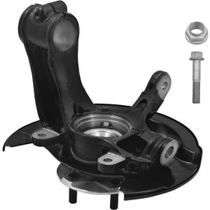 686-372 Front Right Steering Knuckle Fits for Honda Pilot 2016-2022 | 3.5L V6, 51211-TZ5-A00 45255-TZ5-A00 Passenger Side Spindle Knuckle w/Wheel Bearing Hub Assembly