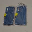 Pack of 2 WOGROO for Samsung Galaxy S20 Ultra Case Dark Blue, Scratch Resistant with Soft Touch, Slim Thin Phone Cover for Samsung Galaxy S20 Ultra