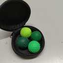 luckdoor Silicone Magnetic Balls Fidget Toys for Adults & Teens,4PCS Stress Relief Sensory Toys for Autism ADHD Anxiety,Fun Textures Gadgets,Office Desk Toy,Stocking Stuffers for Women Men Teen Gift Avocado Green