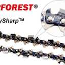 4 x 18" Chainsaw Chain Blade Fits Husqvarna 543XP, 545, 550XP, 440, 445 Jonsered 435 Poulan 325 Makita DCS430, DCS431, OEM Part : Oregon 21BPX072G (3 Chains)
