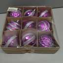 Christmas Ornaments Set 9ct Christmas Tree Decoration Ornament Balls Decor Baubles for Xmas Trees Decor Holiday Party Wedding Decoration