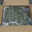 Cedar Christmas Garland for Mantle - 2 Pack Decorations with Lights 9ft Realistic Lighted Faux Pine Garlands for Xmas Home Decoration Indoor Stairs Railing Fireplace Outdoor Prelit Garland Door Decor