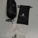 BLUPOND Sunglasses Case Semi Hard EVA Shell with Metal Hanging Hook Belt Clip Sun Glasses Storage