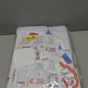 APUDWN 5.6 Ft Carnival Ticket Booth Photo Prop Circus Theme Party Stand Up Cardboard Cutout Large Circus Birthday Backdrop Decorations for Carnival Game Supplies Spring School Events