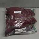 LovelyWholesale Women Sweatsuits 2 Piece Set Zip Up Sweatshirt and Wild Leg Sweatpants Set (Medium, Burgundy)