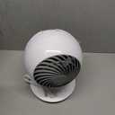 IRIS Woozoo Globe Multi-Directional 5-Speed Oscillating Fan [2024 Model], Small, White