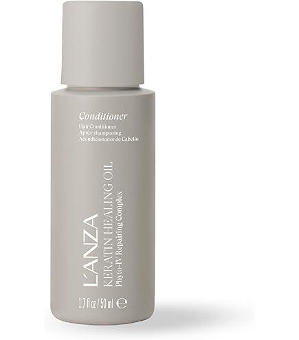 L'ANZA Keratin Healing Oil Conditioner for Dry Damaged Hair, Moisturizing, Detangles, Reduces Breakage, Adds Shine, Anti-Frizz, Color Safe Anti-Humidity Strengthening Care, Sulfate Free 50ml