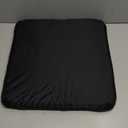 Gel Seat Cushion for Long Sitting - 16.5" x 14.5" x 2.4" (Extra ThickSoft) Gel Cushion for People Over 180 lbs, Pressure Relief Cushion for Office Chair, Egg Cushions for Wheelchair, Seat Pad for Car (Thicken Size Black Cover)