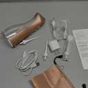 AquaSonic Water Flosser  Cordless Rechargeable Water Flossers for Teeth Cleaning  Waterproof Aqua Flosser, Portable Oral Irrigator for Dental Cleaning with 5 Jet Tips – Braces Home Travel