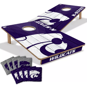 NCAA Kansas State Wildcats 2'x3' Wood Toss Game Set