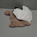 Ficerd 3 Pack Women's Maternity Shirts Short Sleeve V Neck Babydoll Blouse Pregnancy Peplum Tunic Tops Comfy Loose Shirt, S