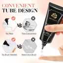 UNA GELLA Gel Nail Glue, Solid Nails Gl ue Gel 40g Lamp Curing Needed Soak Off G LUE Strong Nail G LUE G el for Acrylic Fake Nails Tips Extension Press On Nails for Gelly Tips