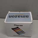 Resistance Bands Set - Pull Up Bands for Men Women, Exercise Bands Resistance with Door Anchor, Training Poster & Pouch for Body Stretching, Pull Up Assist ((15-170LBS) - Colorful-black/red/yellow/purple/green/blue)