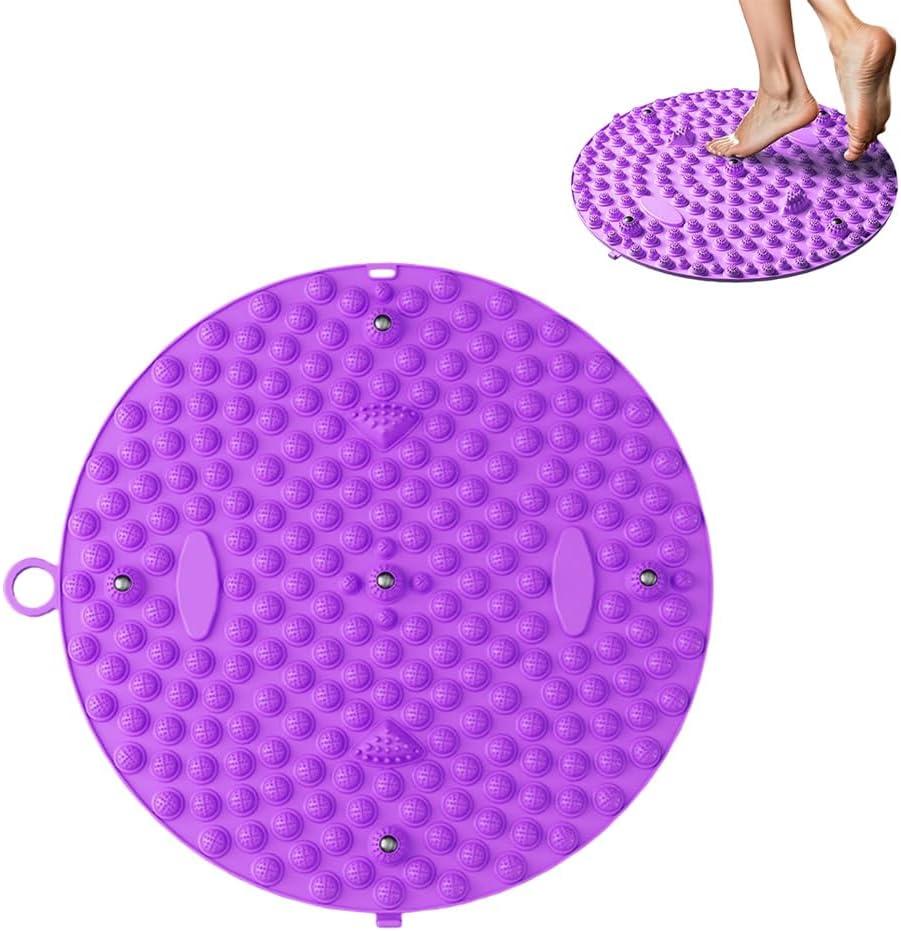 MIUPOO Foot Massage Mat,Relaxation Feet Massage Pad,Acupressure Mat for Feet,Anti Fatigue Walk Stone Acupoint Mat