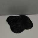 Short Straight Black Bob Wig Lord Costume Wigs with Bangs Synthetic Hair for Men Women Halloween Party