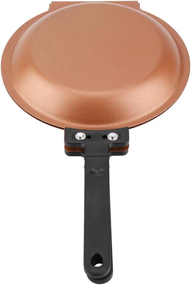 Double Side Non-stick Frying Pan, Frying Pan with Double-sided Flip Design- Easy-to-clean for Fried Egg Pancake Pan