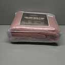 Velvet Quilt Set King Quilt, Lightweight Soft King Comforter Set, Bedspread Coverlet with 2 Matching Pillow Shams, Velvet Comforter Bedding Set for All Season (Pink, Wave) (King/Cal.King (106" x 96"))