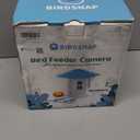 birdsnap® TUC Bird Feeder with Camera 2K HD, Solar Panel 32GB Card 4-in-1 Perch, 160°View Auto Detect & Notify AI Identify Video Bird Camera Wireless Outdoors Ideal Gift for Birds Lover