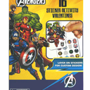 Exchange Cards Sticker Activity Valentines 2-Pack