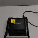 Elite Gourmet EPN160X 5.5 x 5.3" Multifunctional, Compact Electric Panini Press, Contact Grill, 180 Flat Grill, Lightweight, Floating Top-plate, Cool-touch Handle Non-Stick Surface, Black