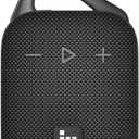 Tronsmart Mirtune H1 Outdoor Bluetooth Speaker, Portable Speaker, 20H Playtime, Loud Sound and Punchy Bass, Integrated Carabiner, IPX7 Waterproof, Customize EQ, BT 5.3 for Cycling, Hiking(Black)