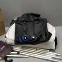 Upgrade XL 129 Gal Large Oval Ice Bath Tub for Athletes,Multiple Layered Portable Outdoor Cold Plunge Tub for Recovery,Cold Plunge for Family - Foldable Bathtubs for Gyms,Indoor,Outdoor use. (Black)