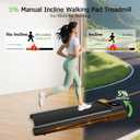 Cyclerade Walking Pad Treadmill is Perfect for Your Home or Office Compact Design, Portable & Remote Control and App Data Link