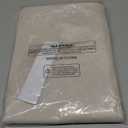 HOMEIDEAS 100% Natural Linen Blackout French Door Curtains, Privacy Door Window Curtains, 26 X 72 Inch Room Darkening Blinds, Thermal Insulated Shades for Bedroom, 1 Panel