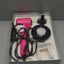 Tideway Hair Dryer Professional High-Speed Ionic Blow Dryer 110,000 RPM, Compact Hair Dryer with Magnetic Diffuser, Fast Drying with Brushless Motor Low Noise Smart Temperature Control-H11 (PINK)