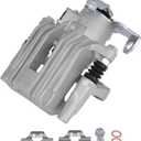 Cciyu Rear Left Brake Caliper Assembly w/Bracket 19B2575 For Audi For TT Quattro 2000-2006,For Volkswagen For Jetta 2000-2005 2008-2009,For Volkswagen For Jetta City 2007-2009