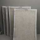 Filtrete 20x30x1 Air Filter, MPR 300, MERV 5, Clean Living Basic Dust 3-Month Pleated 1-Inch Air Filters, 6 Filters