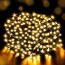 LetsFunny 300 LED Christmas String Lights with 8 Lighting Modes, 108FT - UL Certified Outdoor & Indoor Fairy Lights for Tree, Patio, Garden, Party, Wedding, Halloween, Holiday Christmas Decorations (Warm light)