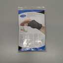 Comfort Cool Thumb CMC Restriction Splint, Provides Direct Support For The Thumb CMC Joint While Allowing Full Finger Function, Left Hand, Small Plus, Black